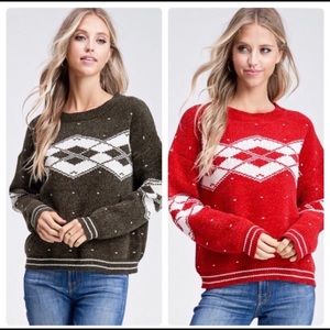 Adorable Red Sweater